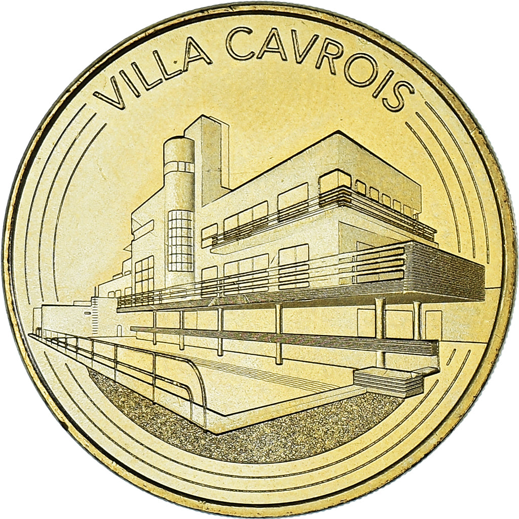 France, Jeton, Jeton Touristique, 59/ CROIX Villa Cavrois, Arts & Culture, 2016