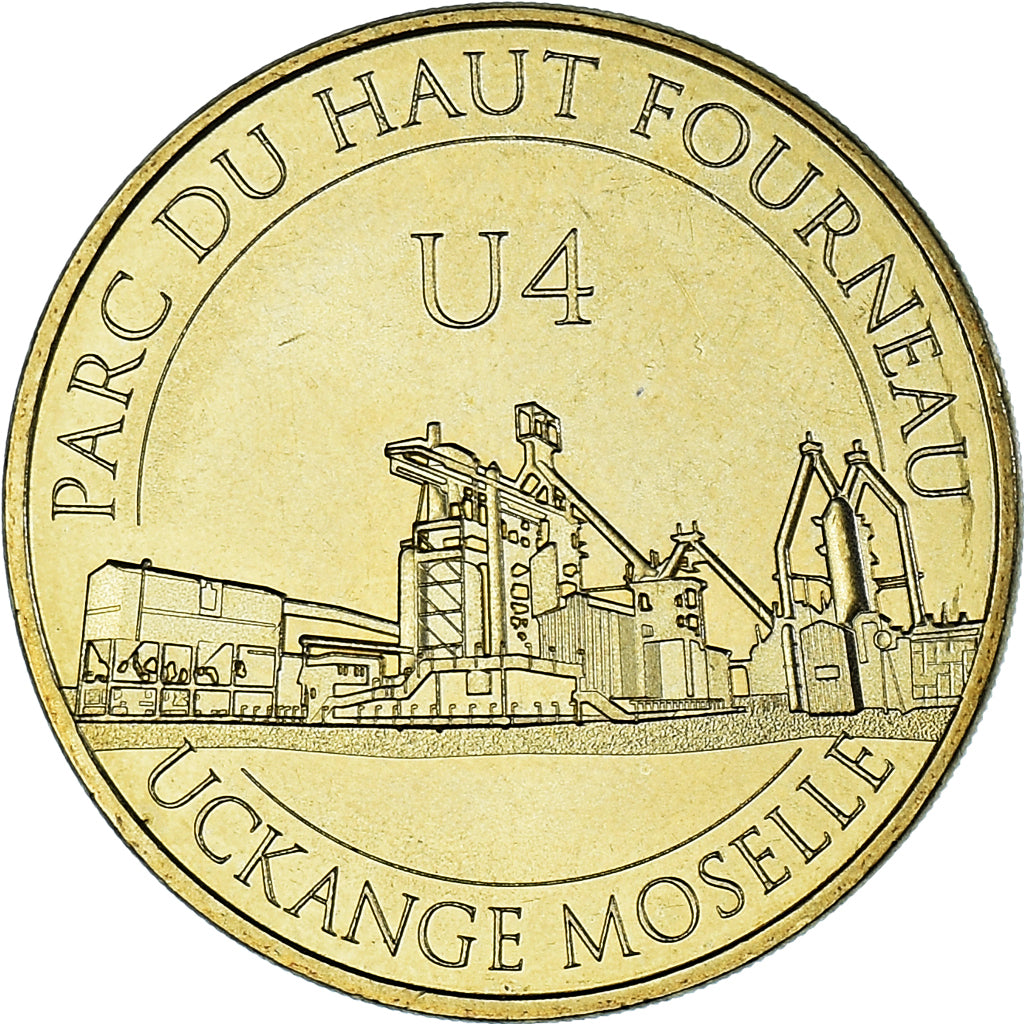 France, Token, Touristic token, 57 Parc Du Haut Fourneau Uckange Moselle, Arts &