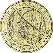 Francia, ficha, Touristic token, Arras -La carrière Wellington, 2016, MDP