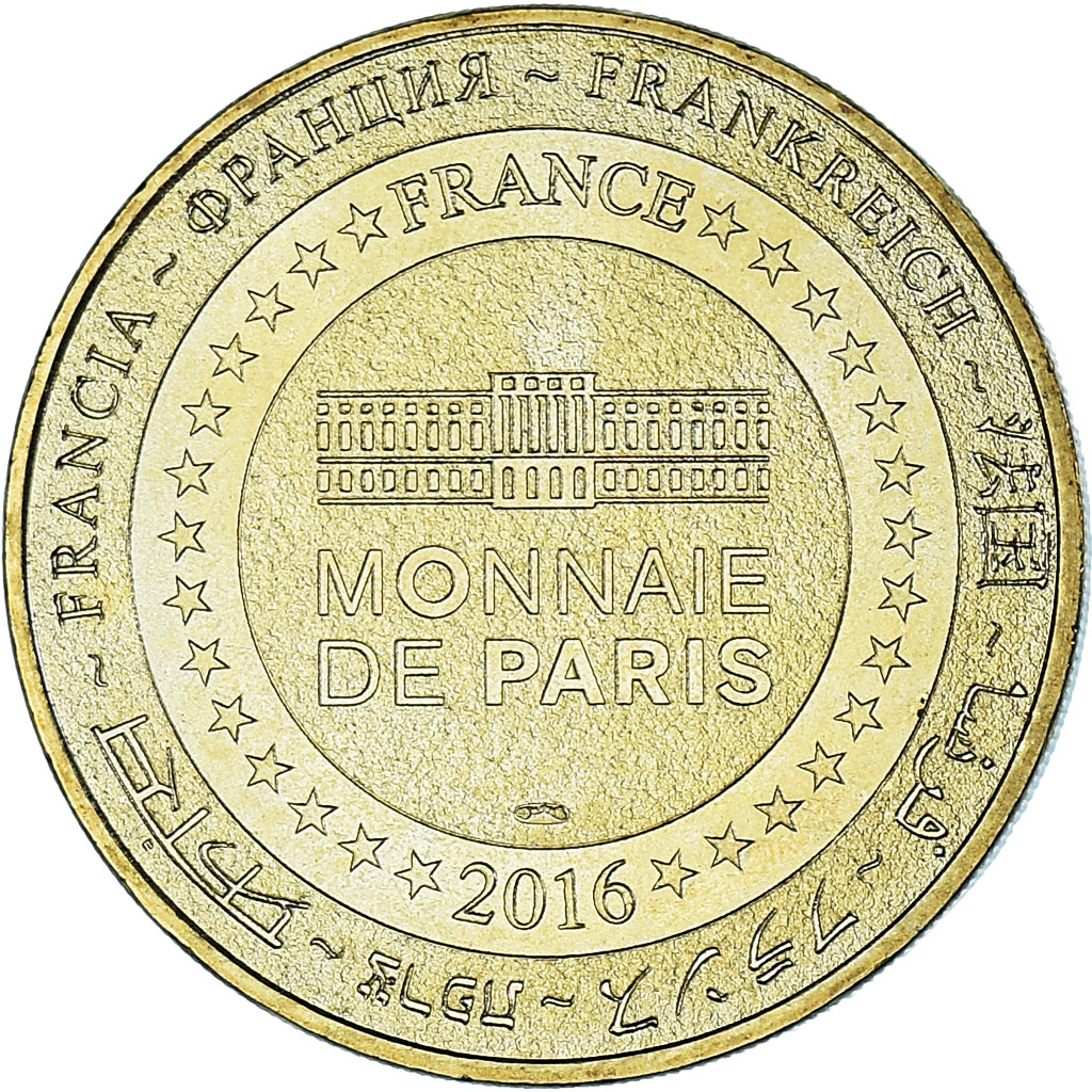 Francia, ficha, Touristic token, Arras -La carrière Wellington, 2016, MDP