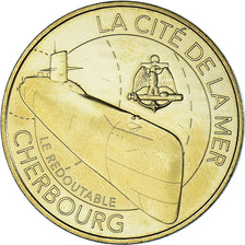 France, Token, Touristic token, 50/ Cherbourg - La Cité de la Mer N°15 - Le