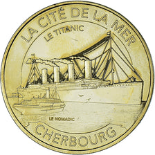 Francia, ficha, Touristic token, 50/ Cherbourg - La Cité de la Mer N°14 - Le