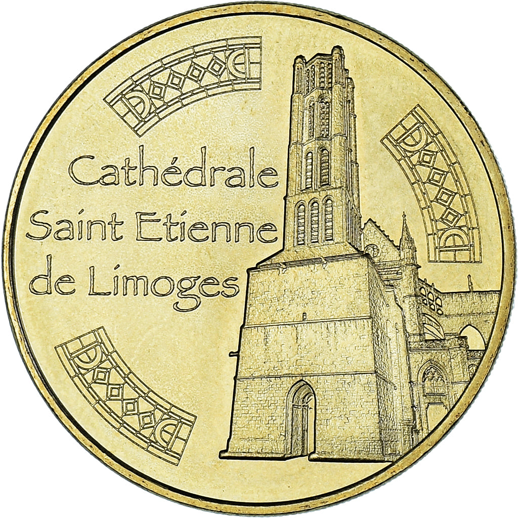 Francja, Token, Żeton turystyczny, Limoges - Cathédrale Saint-Etienne, 2016