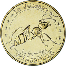 Francia, ficha, Touristic token, Strasbourg - Le vaisseau n°7, 2016, MDP, SPL