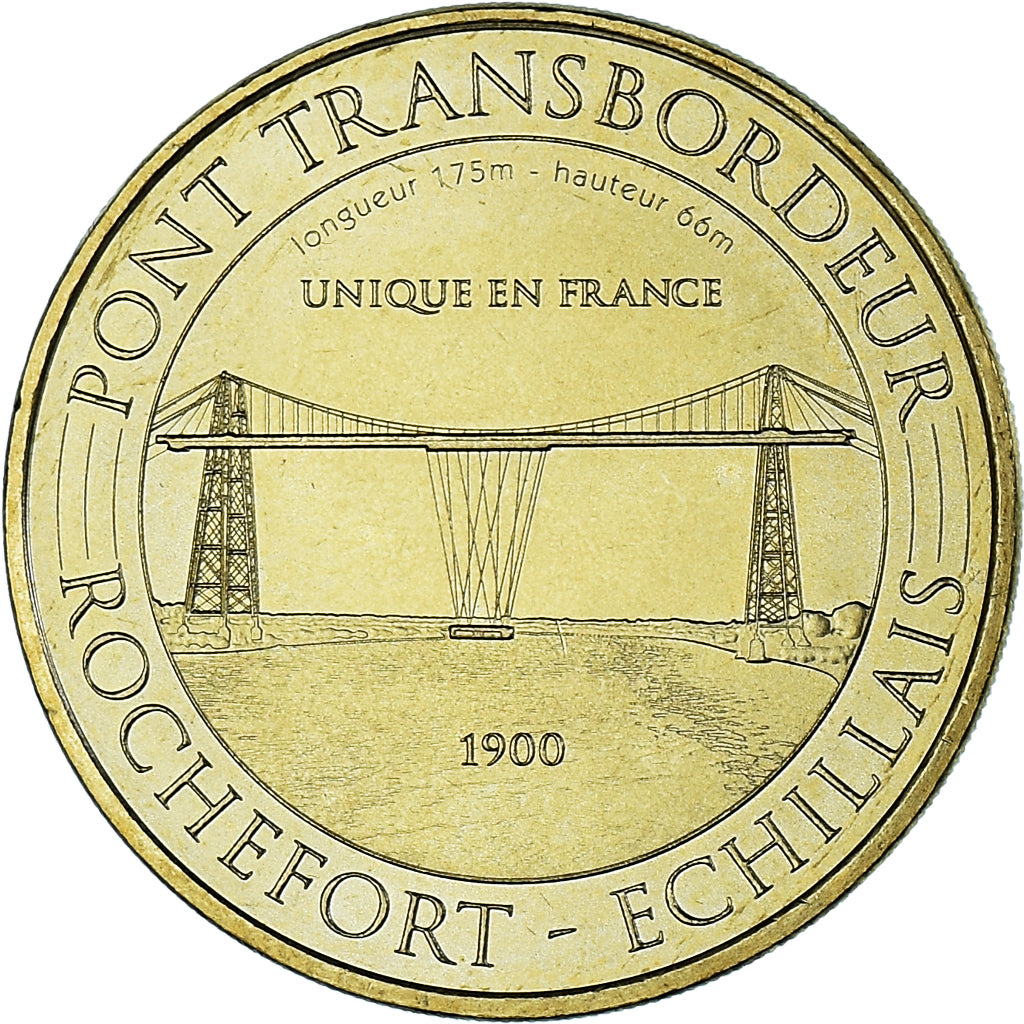 France, Token, Touristic token, ECHILLAIS - PONT TRANSBORDEUR ROCHEFORT - N°2