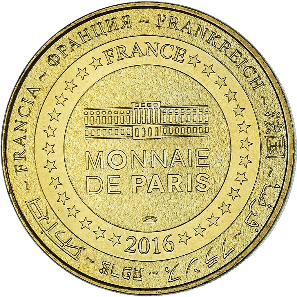 France, Token, Touristic token, 44 LE CROISIC Océarium N°6, Requin et raie, 2016