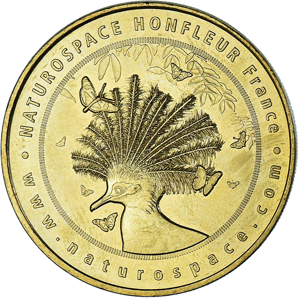 Francja, Token, Żeton turystyczny, 14 - HONFLEUR - NATUROSPACE N°3- Goura