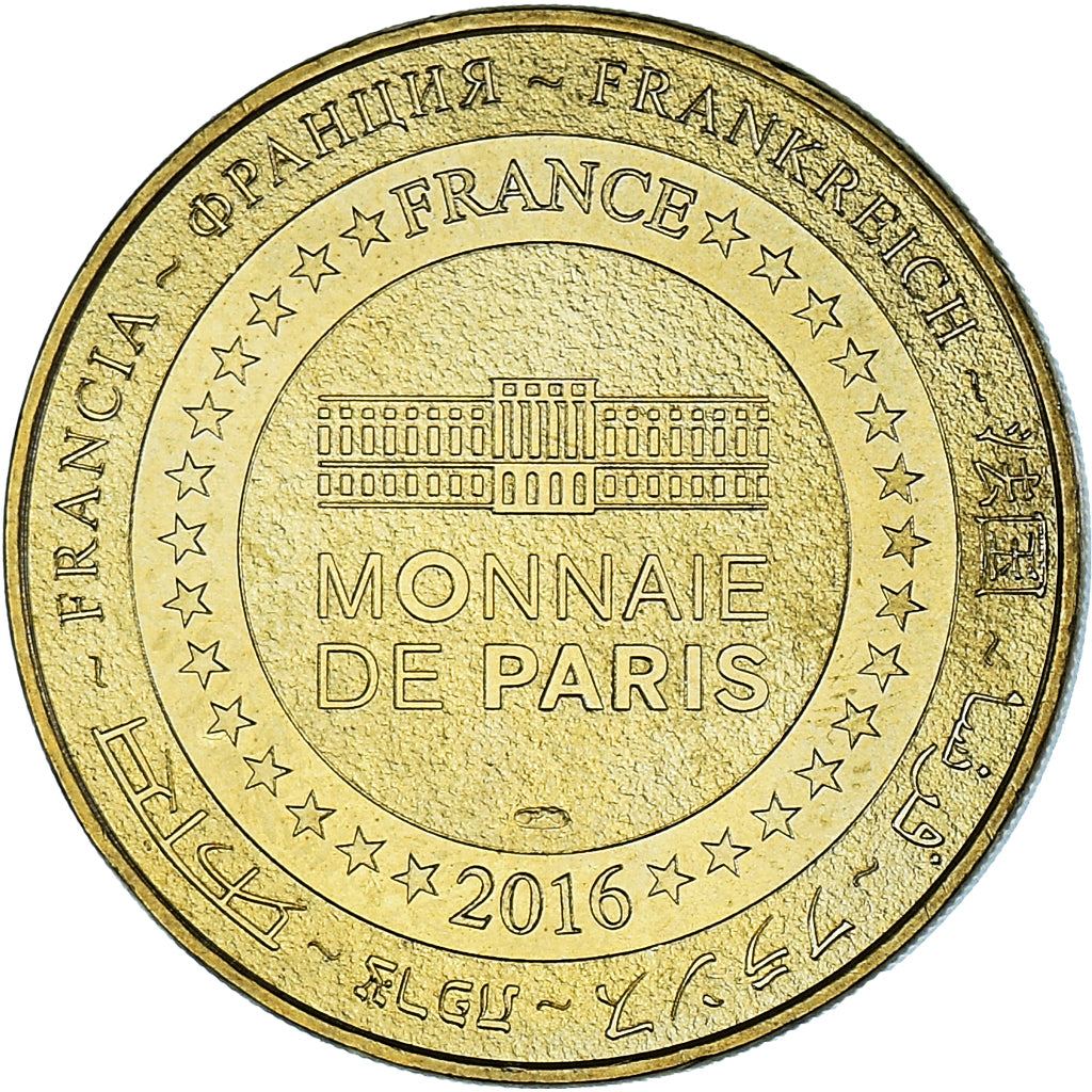 Francja, Token, Żeton turystyczny, 14 - HONFLEUR - NATUROSPACE N°3- Goura