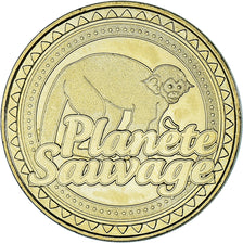 Francia, zeton, Jetón turístico, 44/ PORT SAINT PERE - PLANETE SAUVAGE N°10 -