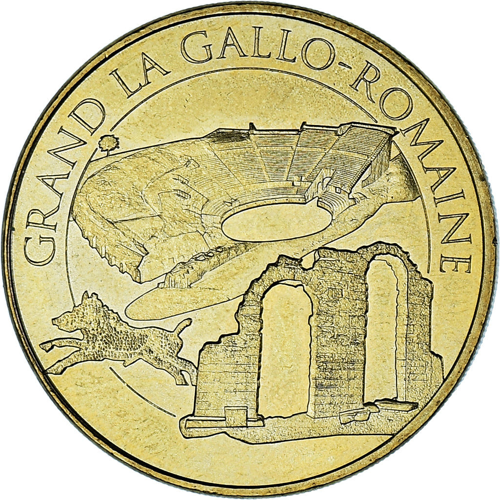 Francia, ficha, Touristic token, 88/ GRAND LA GALLO ROMAINE N°3, 2016, MDP