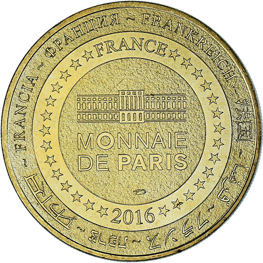 Francia, ficha, Touristic token, 88/ GRAND LA GALLO ROMAINE N°3, 2016, MDP