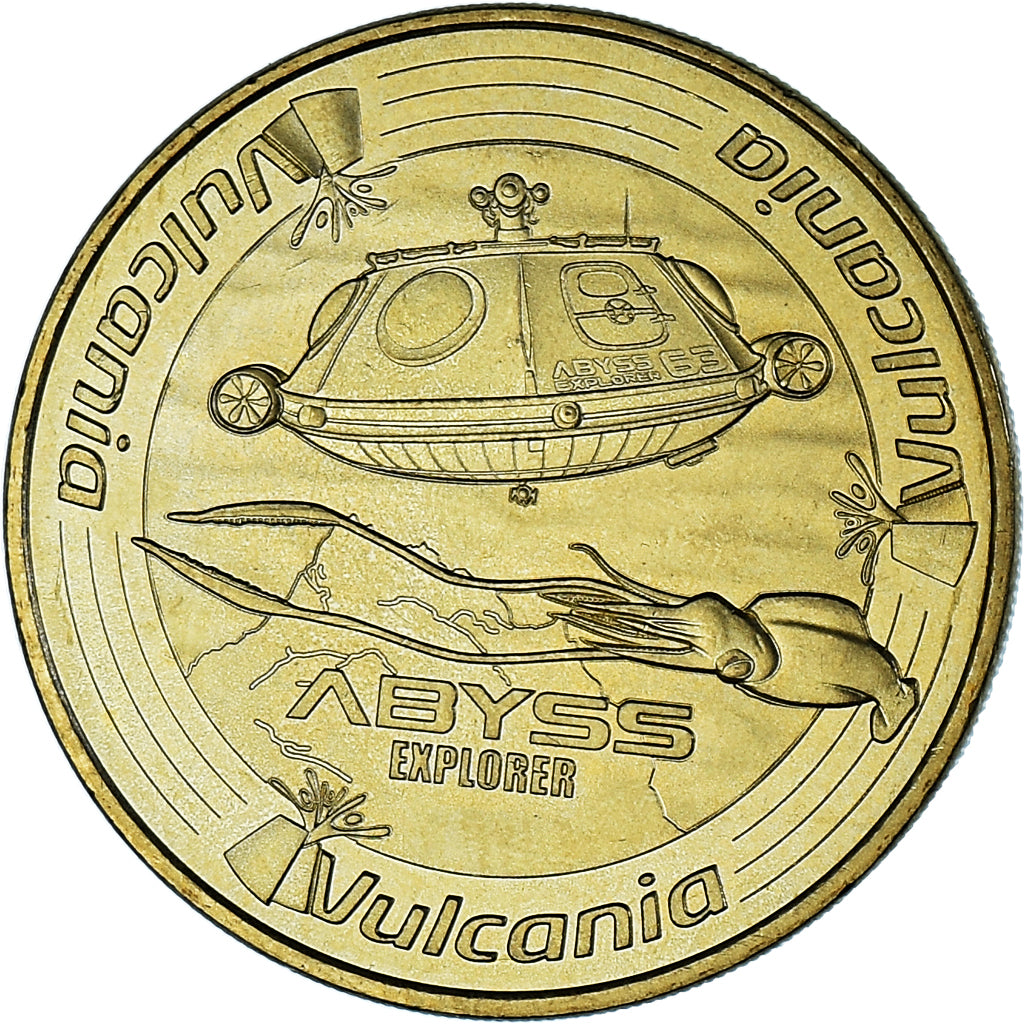 France, Token, Touristic token, 63/ SAINT-OURS LES ROCHES - VULCANIA N°13 -