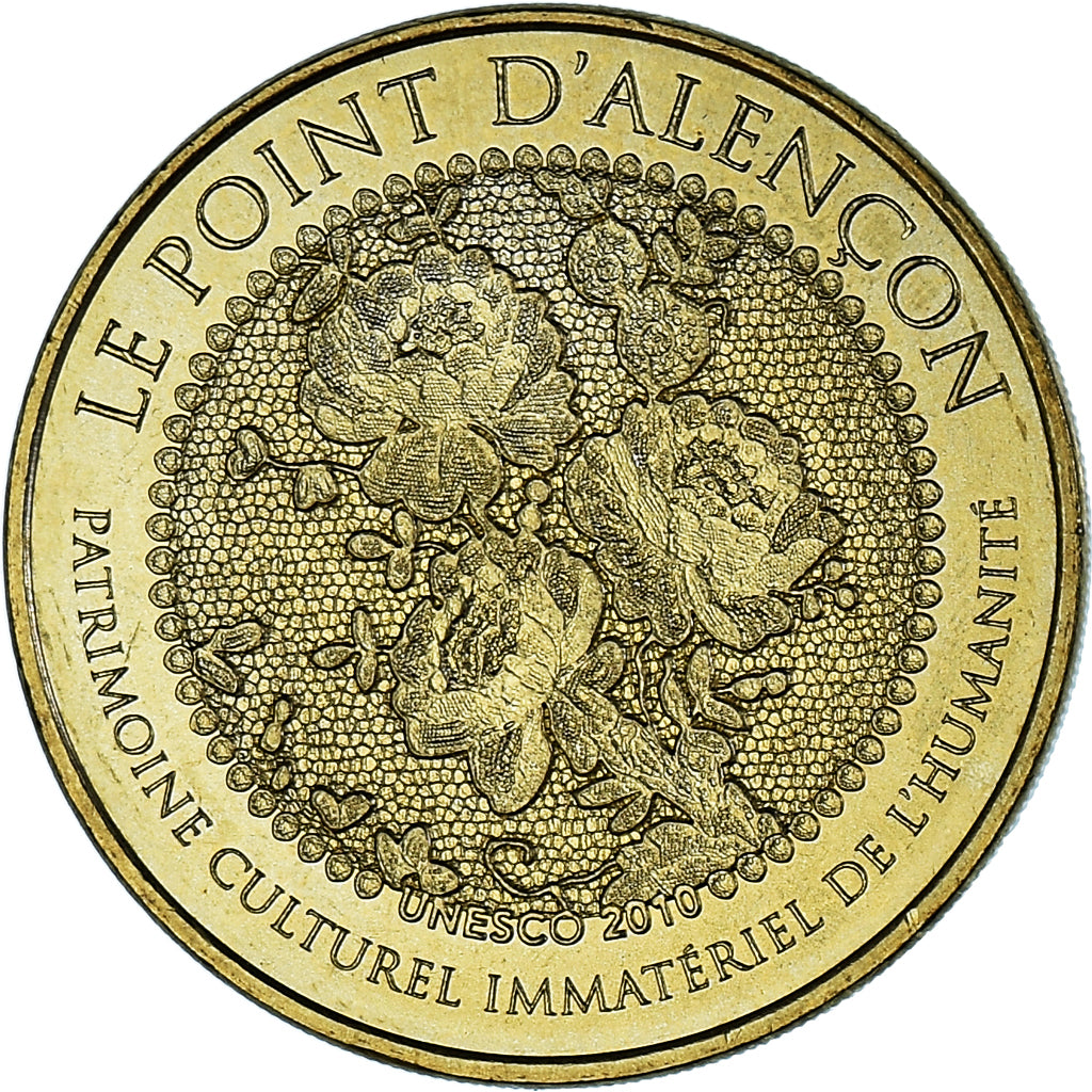 France, Jeton, Jeton Touristique, 61/ ALENCON - LE POINT D'ALENCON - Dentelle