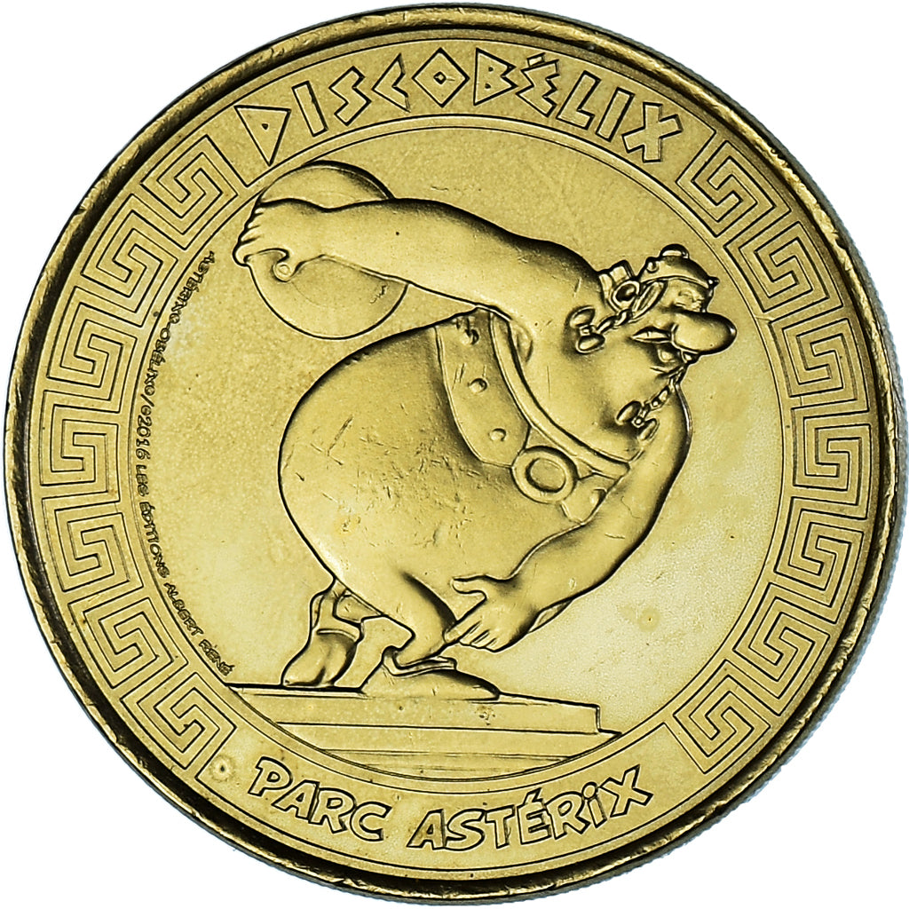 France, Token, Touristic token, 60/ PLAILLY - PARC ASTERIX N°17 - Discobélix