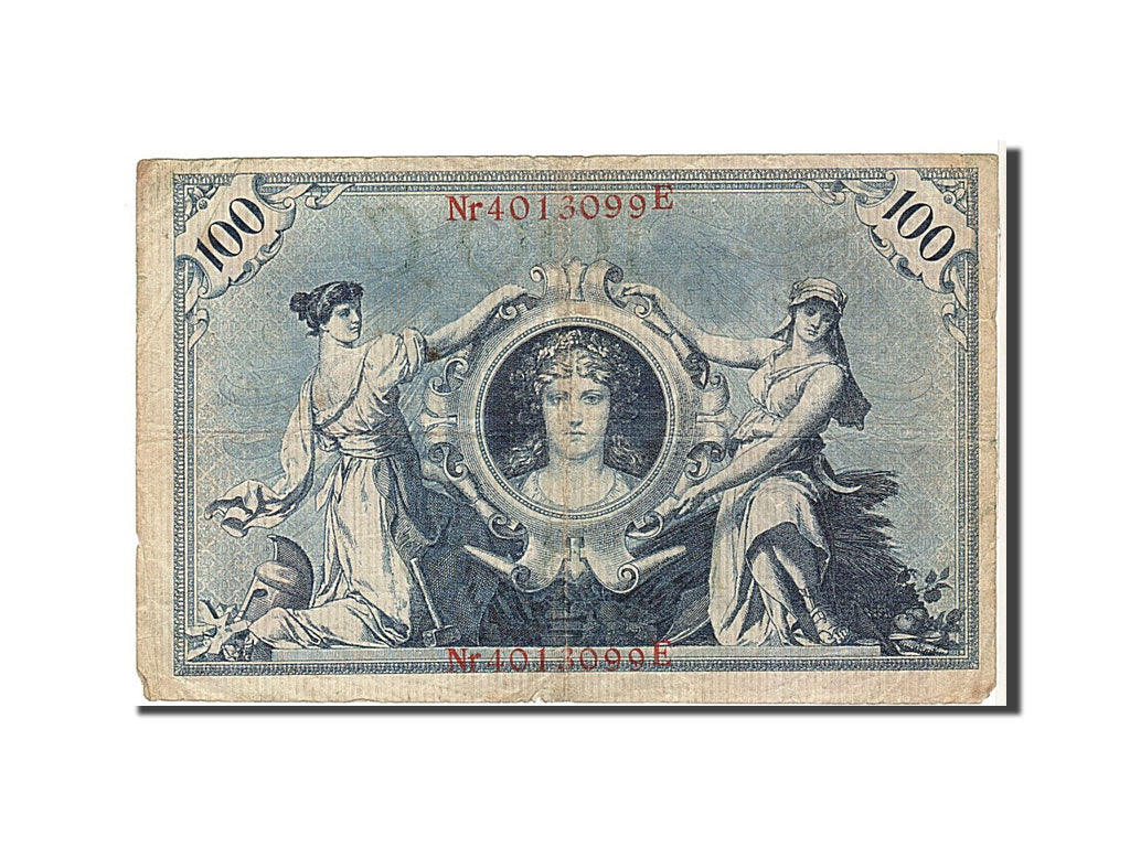 Germania, 100 Mark, 1908, KM:33a, MB