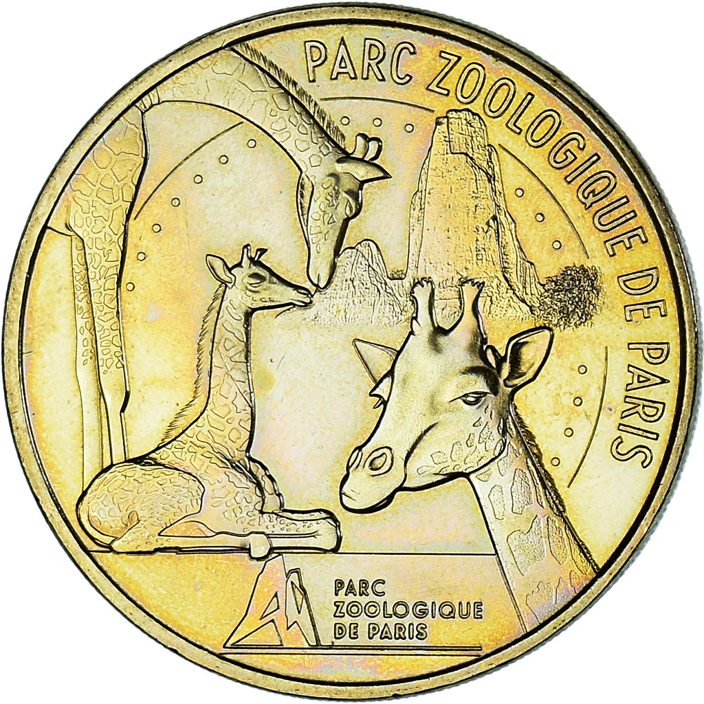 France, Token, Tourist Token, 75/ Paris - Parc Zoologique, 2015, Monnaie de