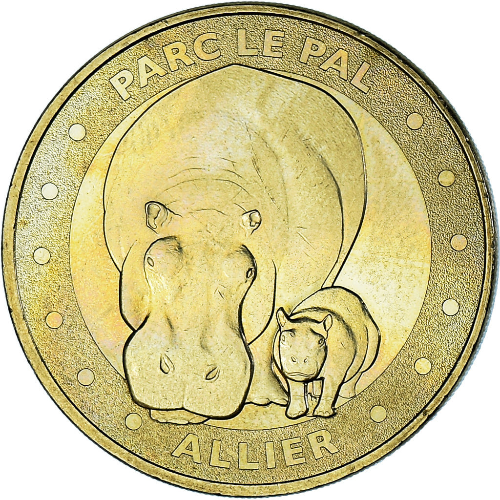 France, Token, Tourist Token, 03/ DOMPIERRE SUR BESBRE - PARC LE PAL ALLIER N°8
