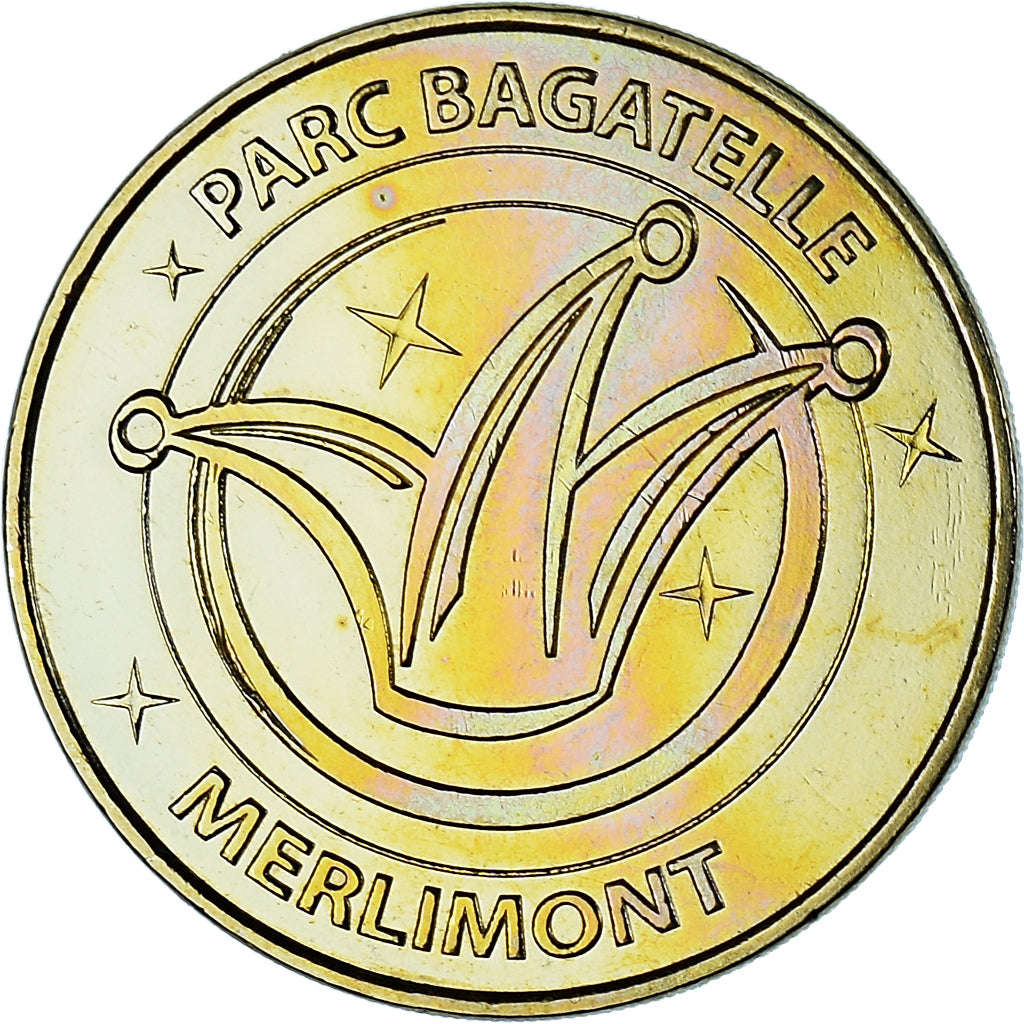 France, Jeton, Tourist Token, 62/ MERLIMONT - PARC BAGATELLE N°2 - Chapeau