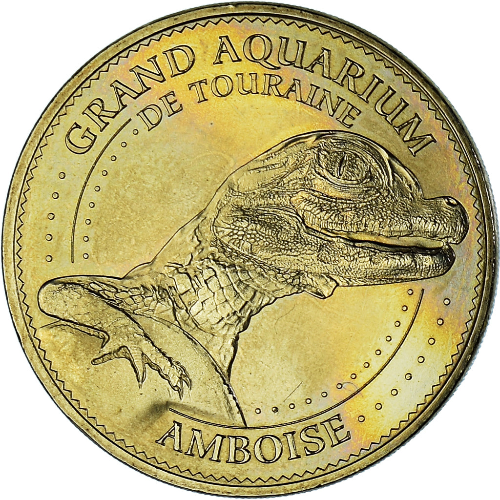 France, Jeton, Tourist Token, 37/LUSSAULT SUR LOIRE - GRAND AQUARIUM DE TOURAINE
