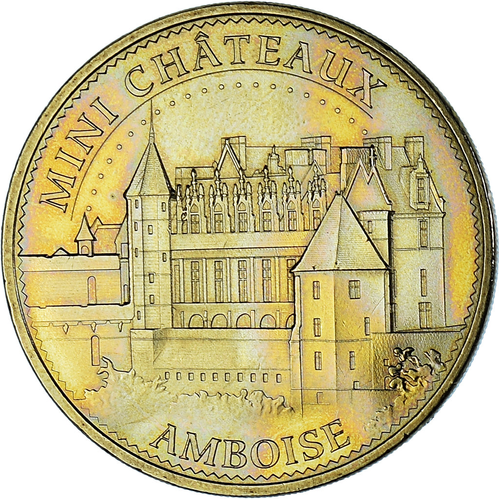 França, Token, Token Turístico, 37/ AMBOISE - PARC MINI CHATEAUX N°3, 2015