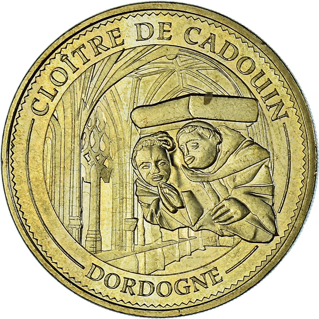 France, Token, Tourist Token, 24/ LE BUISSON DE CADOUIN - LE CLOÎTRE DE CADOUIN