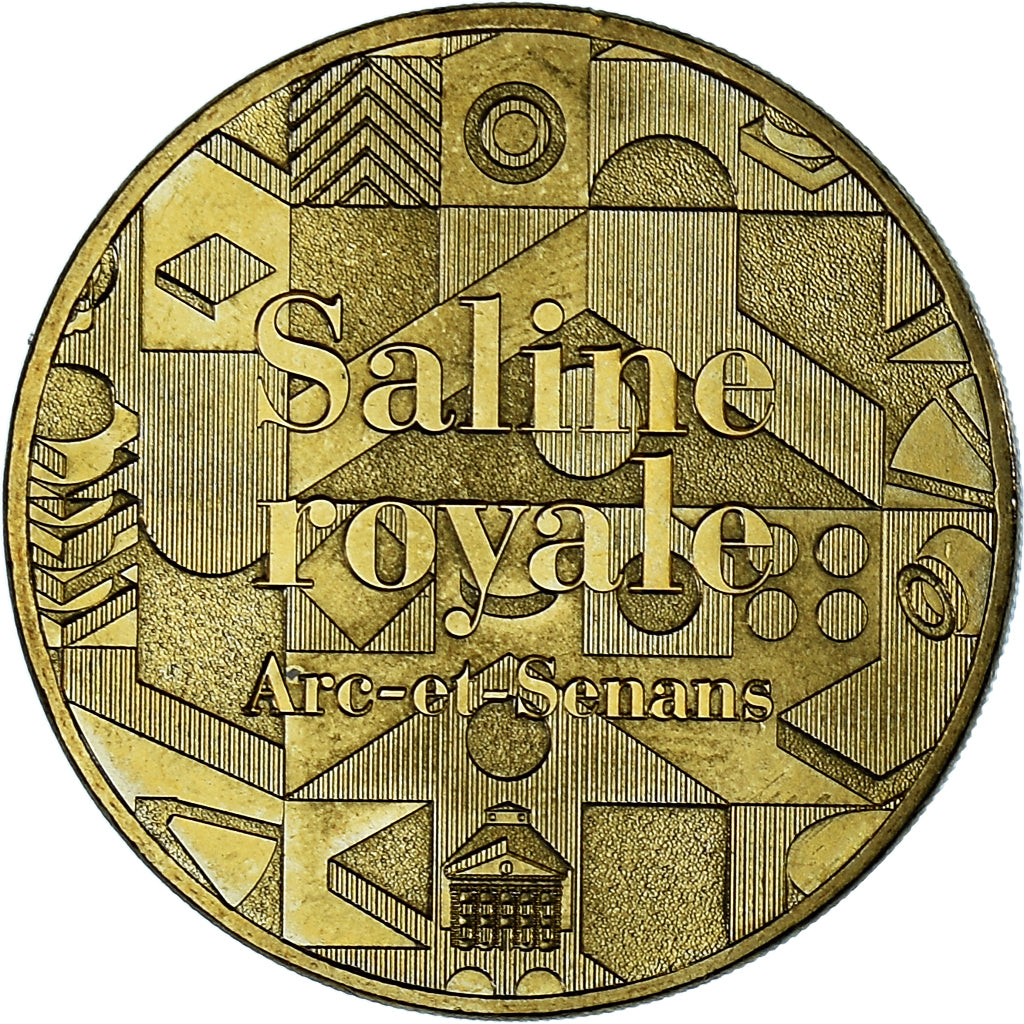 France, Jeton, Tourist Token, 25/ ARC ET SENANS - SALINE ROYALE N°4, 2015