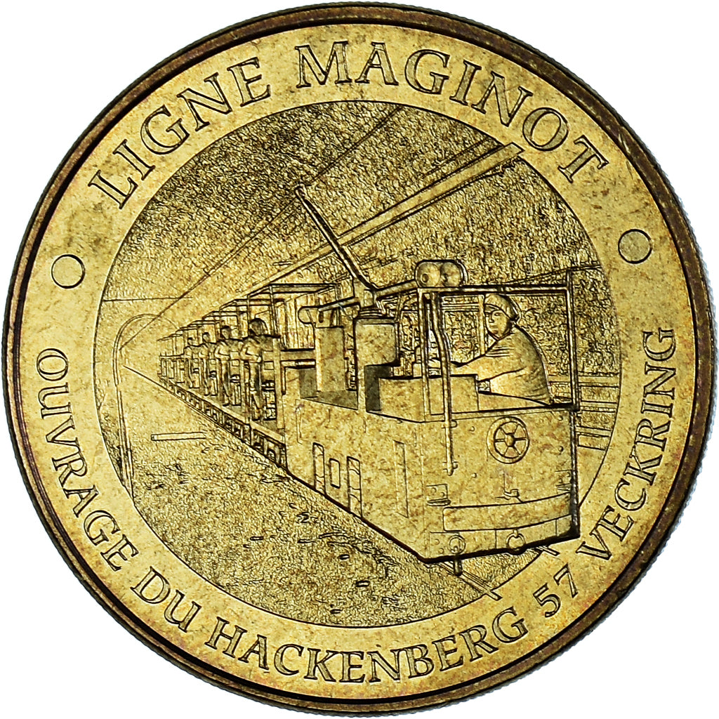 França, Token, Token Turístico, 57/ Ligne Maginot - Veckring, 2015, Monnaie de