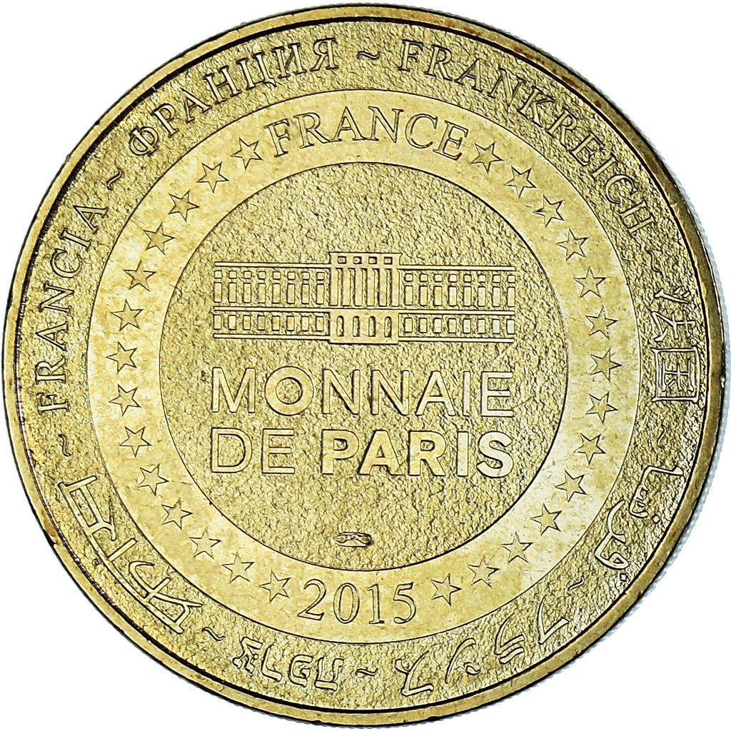 Francia, Token, Tourist Token, 44/ Planète Sauvage - Lion, 2015, Monnaie de