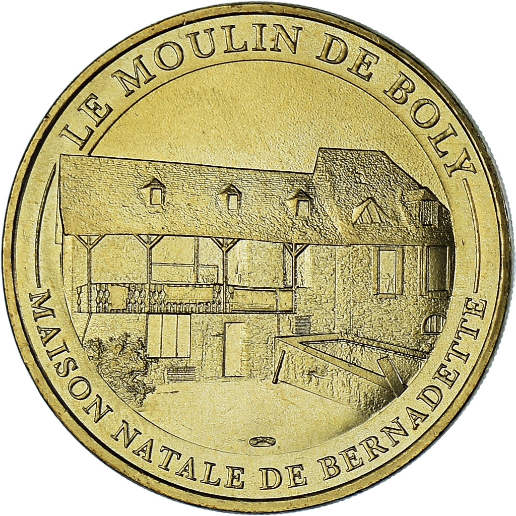 France, Jeton, Lourdes - n°23 - Le moulin de Boly, 2016, MDP, SPL, Cupro-nickel