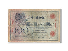 Billet, Allemagne, 100 Mark, 1907, KM:30, TB