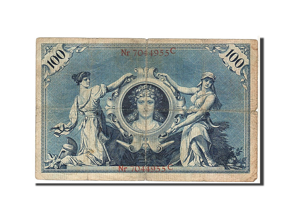 Billet, Allemagne, 100 Mark, 1907, KM:30, TB