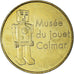 Francja, Token, Żeton turystyczny, Colmar - Musée du Jouet, 2016, MDP, MS(63)