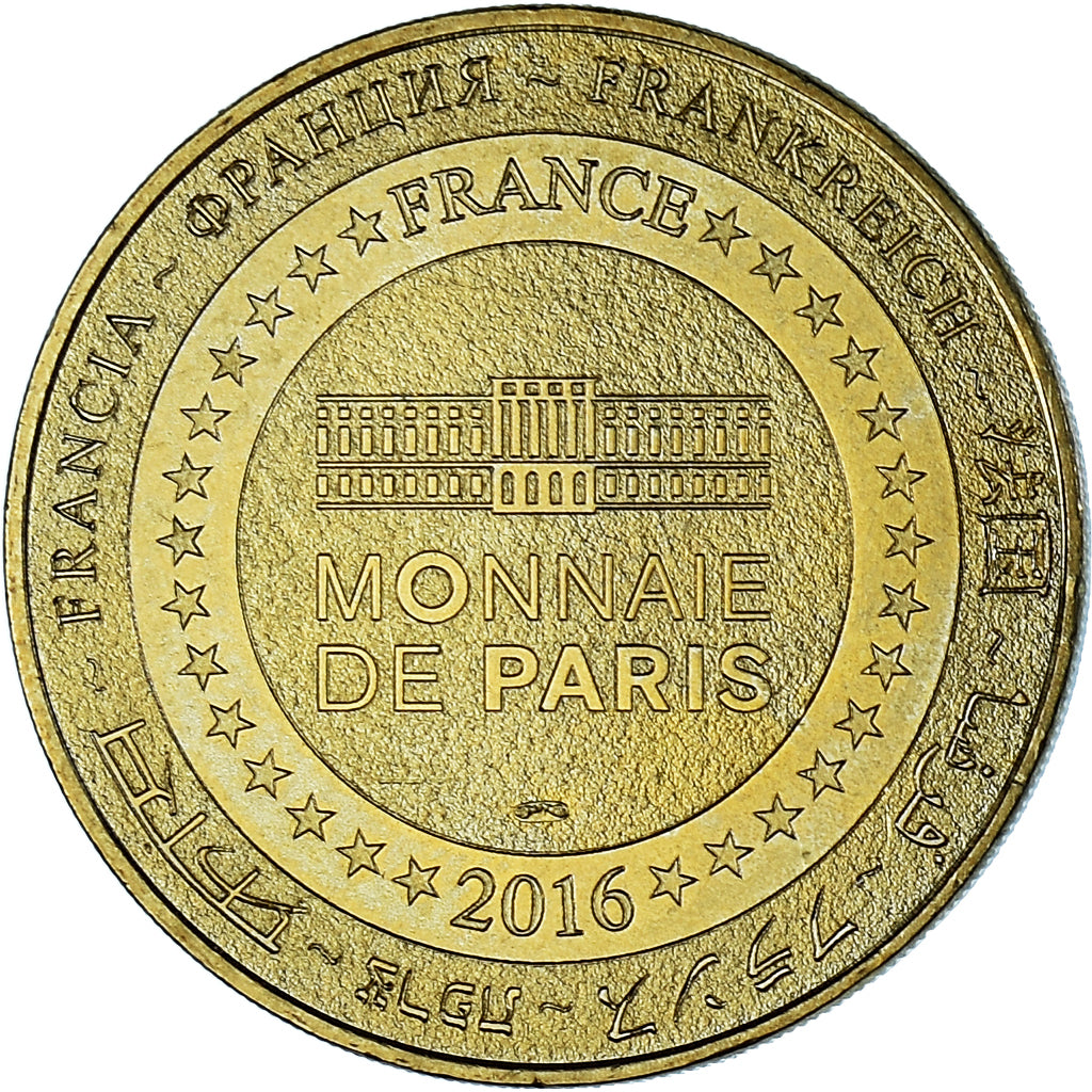 Francja, Token, Żeton turystyczny, Colmar - Musée du Jouet, 2016, MDP, MS(63)