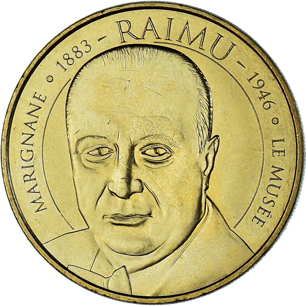 França, Token, Token turístico, 13/ Marignane - Le musée Raimu 1883-1946