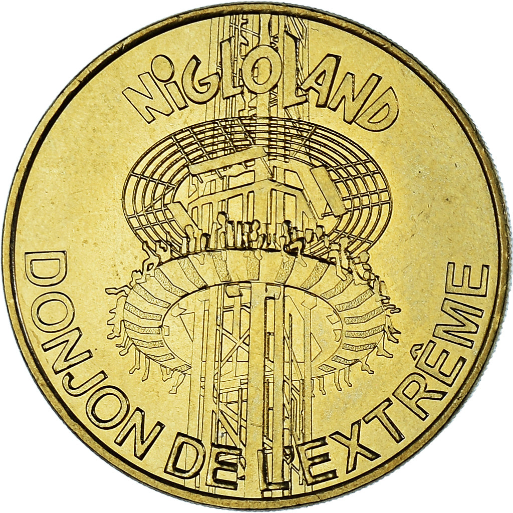 Frankreich, betaalpenning, Touristic token, 10/  DOLANCOURT - NIGLOLAND - Donjon