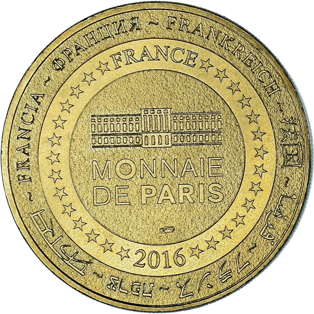 France, Jeton, Jeton Touristique, 75/ Paris Monuments, 2016, MDP, SPL