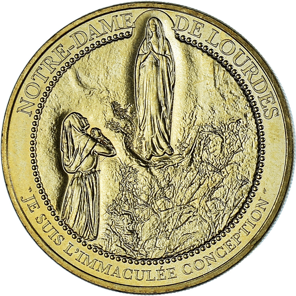 Francja, Token, Żeton turystyczny, Lourdes - Sanctuaires Notre Dame, MS(63)