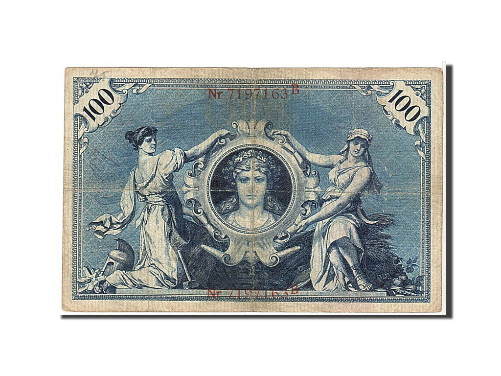Banknote, Germany, 100 Mark, 1907, KM:30, VF(20-25)