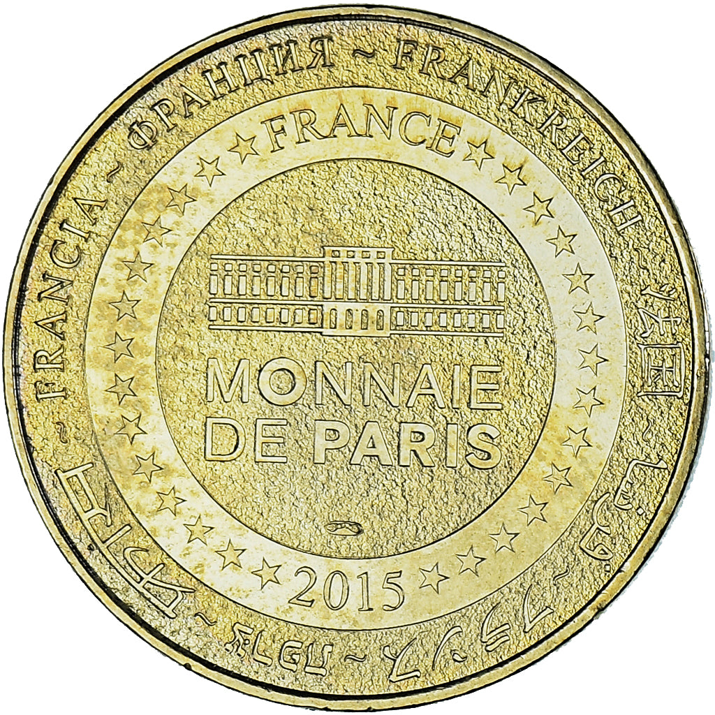 Frankreich, betaalpenning, Touristic token, Plailly - Parc Astérix n°11, 2015