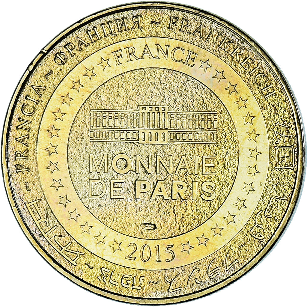 France, Token, Touristic token, Plailly - Parc Astérix n°13, 2015, MDP