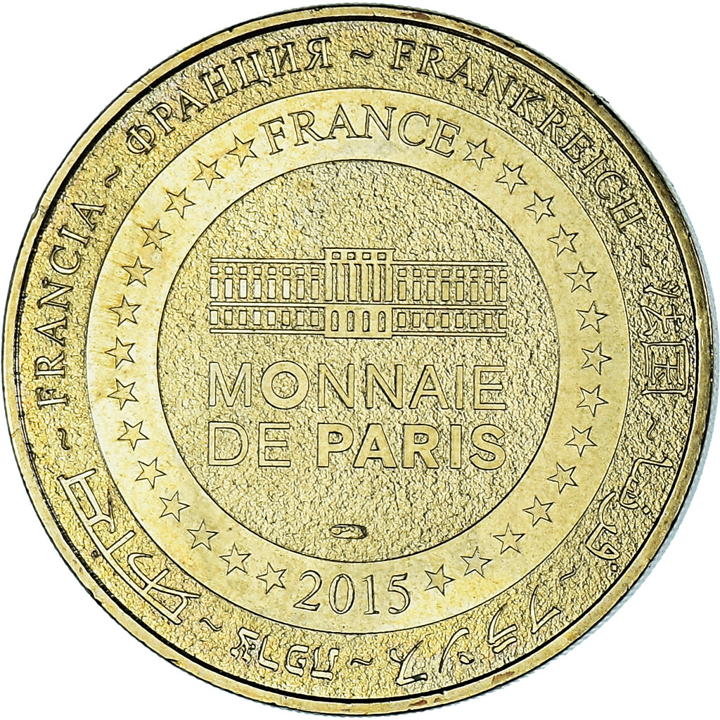 France, Token, Touristic token, Plailly - Parc Astérix n°14, 2015, MDP