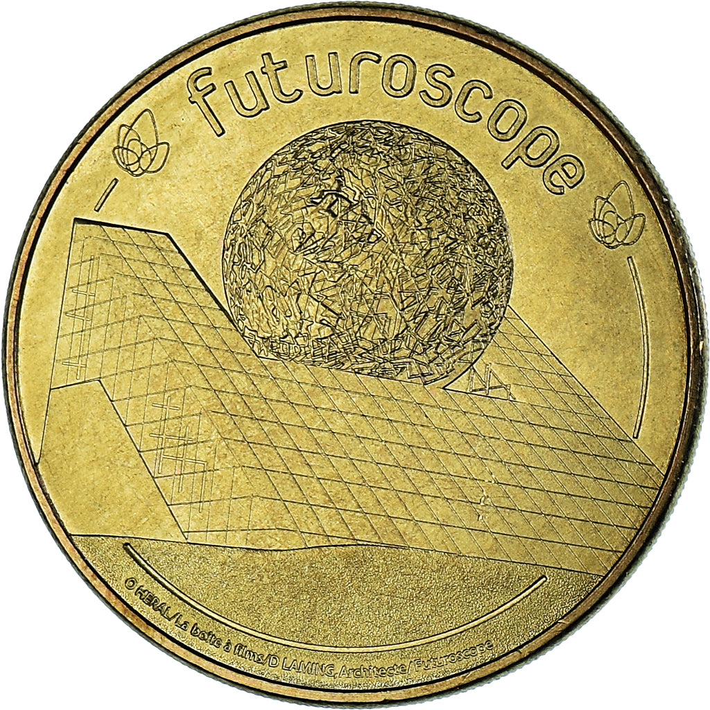 Francja, Token, Żeton turystyczny, Jaunay-Clan  Futuroscope n°21, 2015, MDP