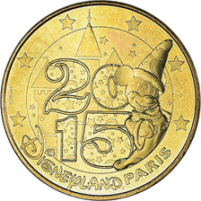 France, Token, Touristic token, Disneyland n°36 - Mickey 2015, 2015, MDP