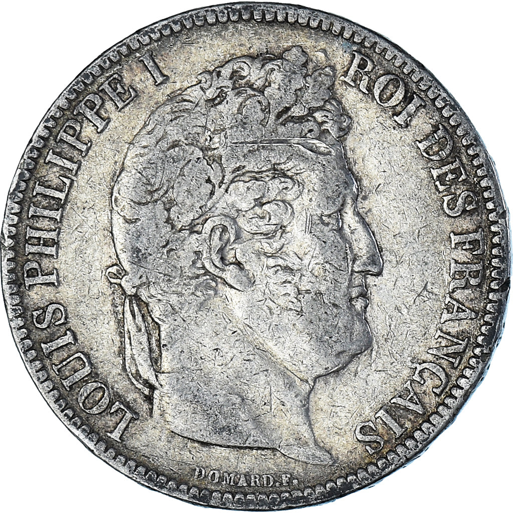 Coin, France, Louis-Philippe, 5 Francs, 1831, Paris, VF(20-25), Silver