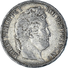 Coin, France, Louis-Philippe, 5 Francs, 1831, Paris, VF(20-25), Silver