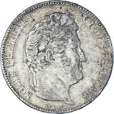 Coin, France, Louis-Philippe, 5 Francs, 1834, La Rochelle, VF(20-25), Silver
