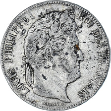 Monnaie, France, Louis-Philippe, 5 Francs, 1836, Lille, TB, Argent, Gadoury:678