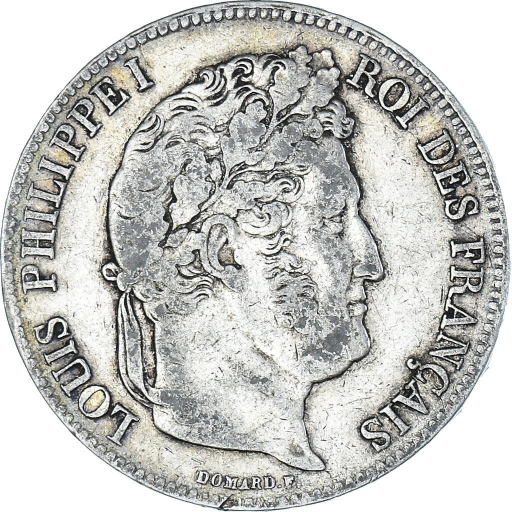 Moneta, Francja, Louis-Philippe, 5 Francs, 1838, Lille, VF(20-25), Srebro