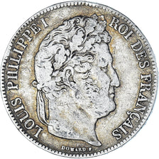 Münze, Frankreich, Louis-Philippe, 5 Francs, 1839, Rouen, S, Silber, KM:749.2