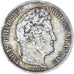 Münze, Frankreich, Louis-Philippe, 5 Francs, 1839, Rouen, S, Silber, KM:749.2